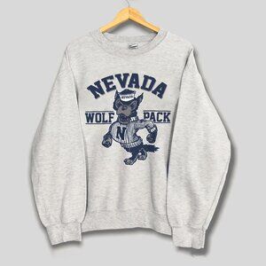 Vintage University of Nevada Reno Wolf Pack Shirt, Nevada Wolf Pack Sweatshirt